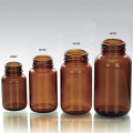 Tablet Glass Bottle, Wide Mouth